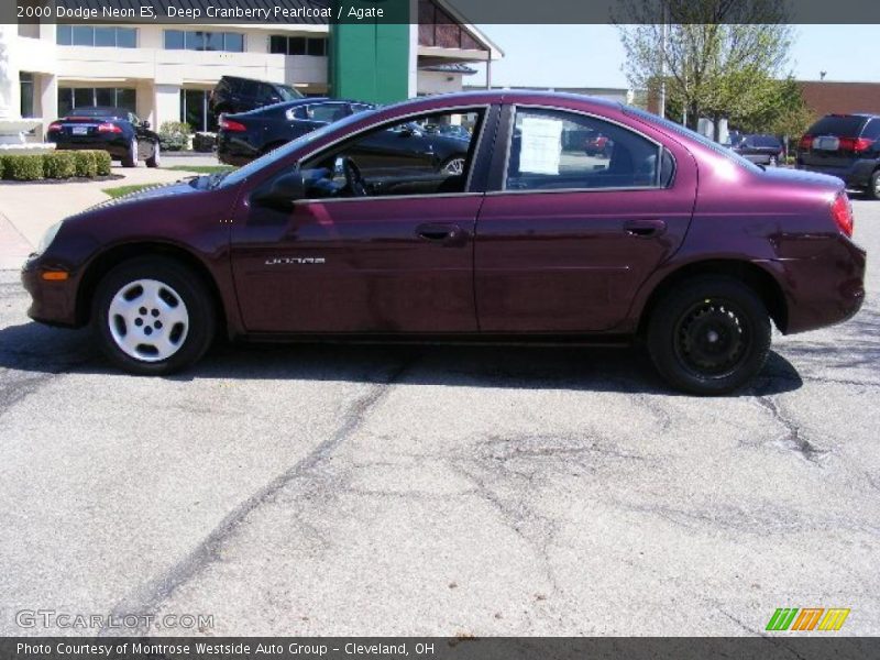 Deep Cranberry Pearlcoat / Agate 2000 Dodge Neon ES