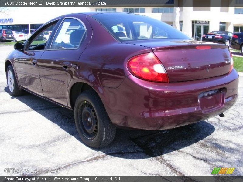 Deep Cranberry Pearlcoat / Agate 2000 Dodge Neon ES