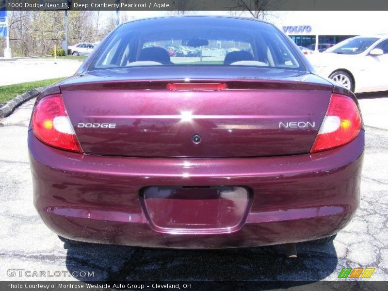 Deep Cranberry Pearlcoat / Agate 2000 Dodge Neon ES