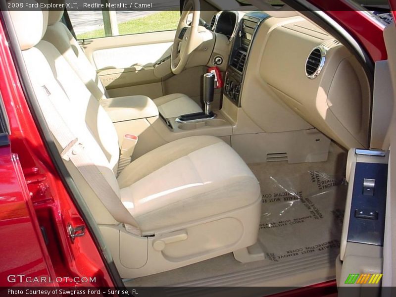 Redfire Metallic / Camel 2008 Ford Explorer XLT