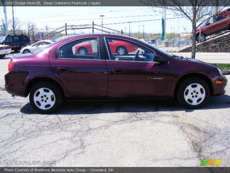 Deep Cranberry Pearlcoat / Agate 2000 Dodge Neon ES