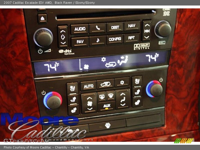 Black Raven / Ebony/Ebony 2007 Cadillac Escalade ESV AWD