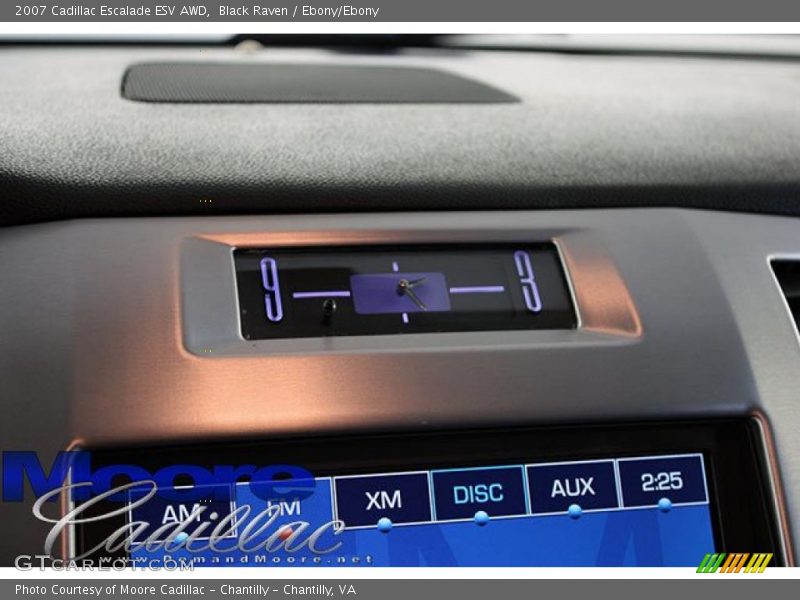 Black Raven / Ebony/Ebony 2007 Cadillac Escalade ESV AWD