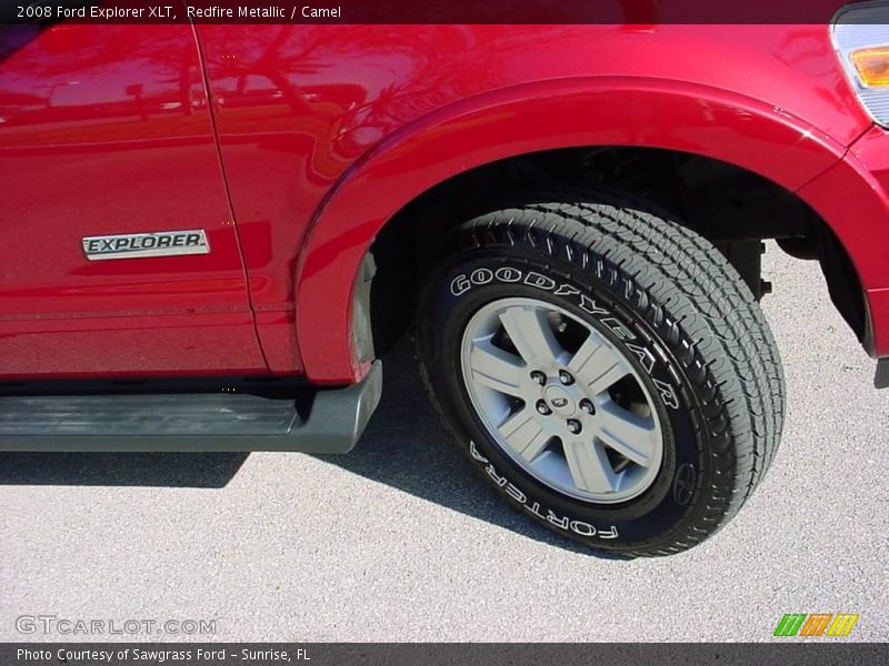 Redfire Metallic / Camel 2008 Ford Explorer XLT