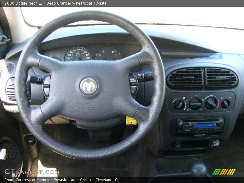 Deep Cranberry Pearlcoat / Agate 2000 Dodge Neon ES