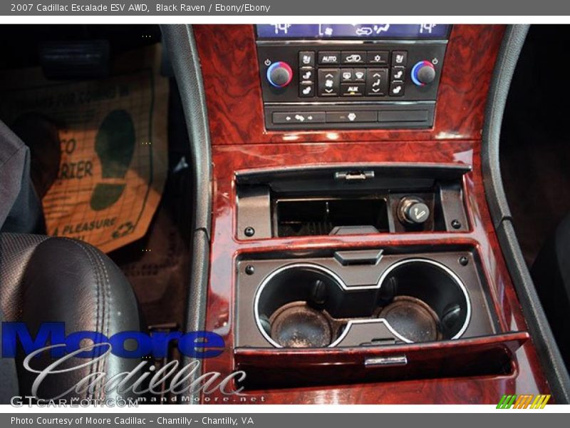 Black Raven / Ebony/Ebony 2007 Cadillac Escalade ESV AWD