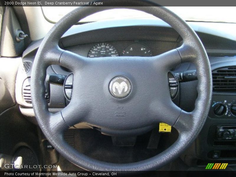 Deep Cranberry Pearlcoat / Agate 2000 Dodge Neon ES