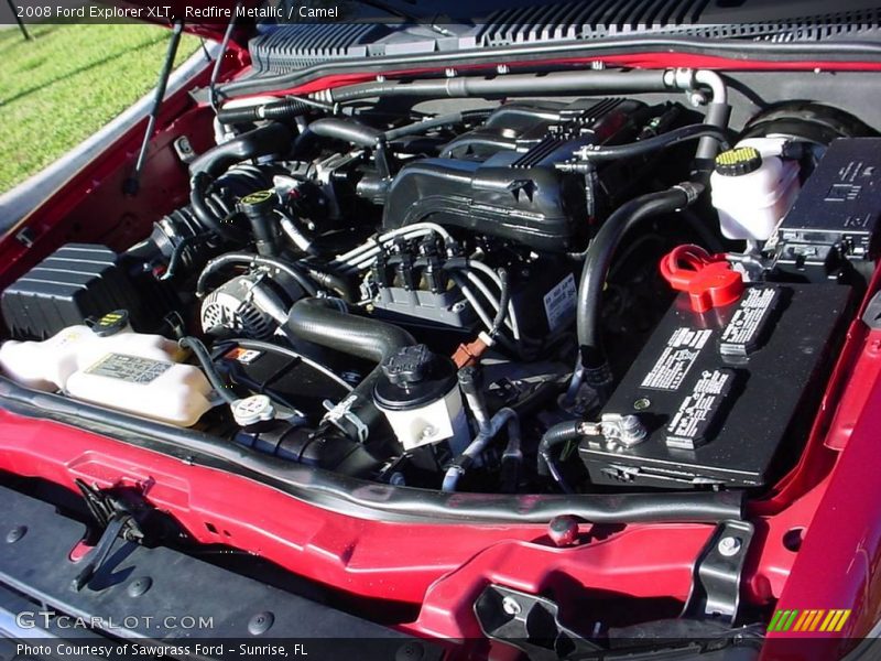 Redfire Metallic / Camel 2008 Ford Explorer XLT