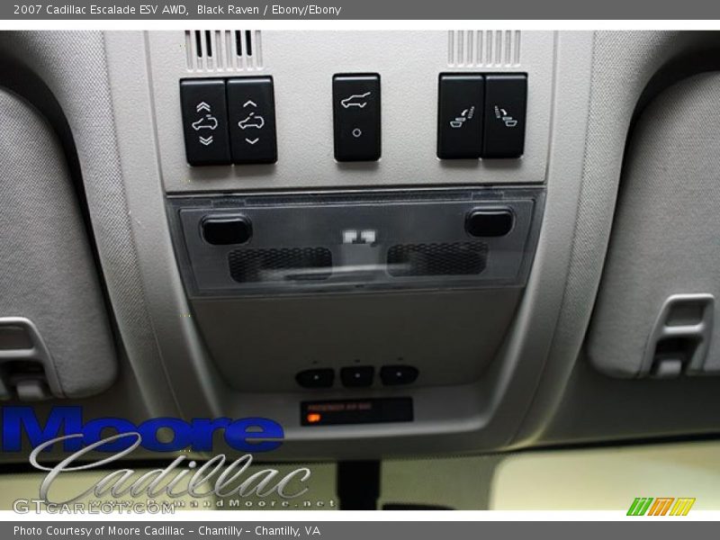 Black Raven / Ebony/Ebony 2007 Cadillac Escalade ESV AWD