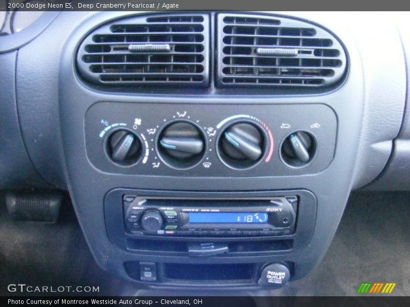 Deep Cranberry Pearlcoat / Agate 2000 Dodge Neon ES