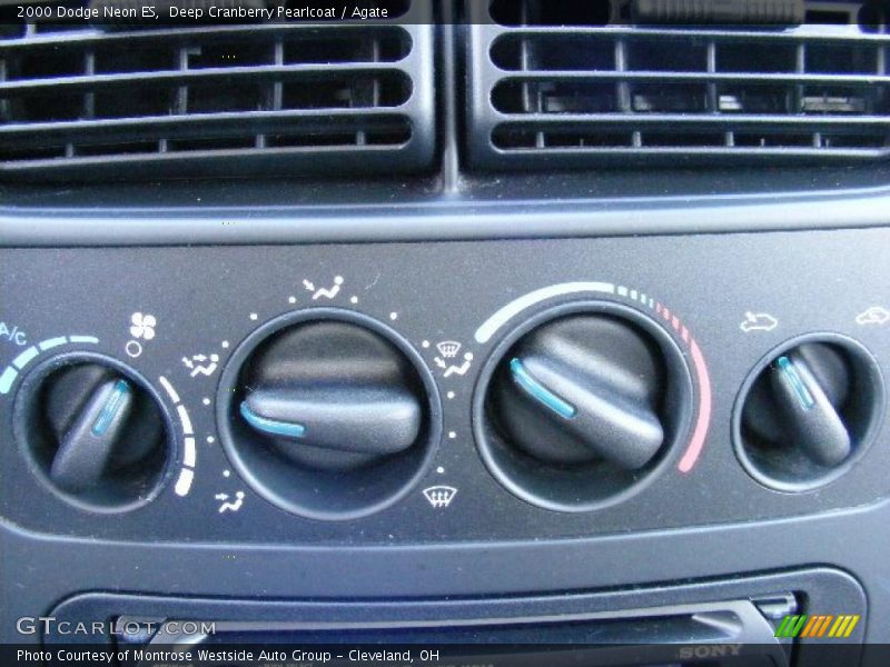 Deep Cranberry Pearlcoat / Agate 2000 Dodge Neon ES