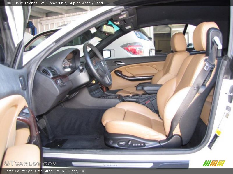 Alpine White / Sand 2006 BMW 3 Series 325i Convertible