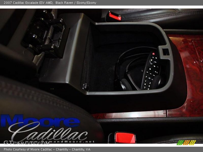 Black Raven / Ebony/Ebony 2007 Cadillac Escalade ESV AWD