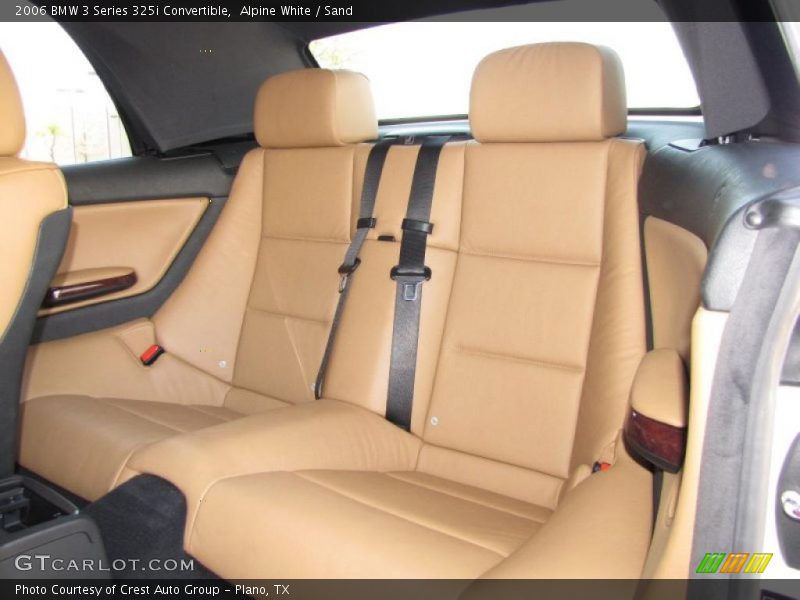 Alpine White / Sand 2006 BMW 3 Series 325i Convertible