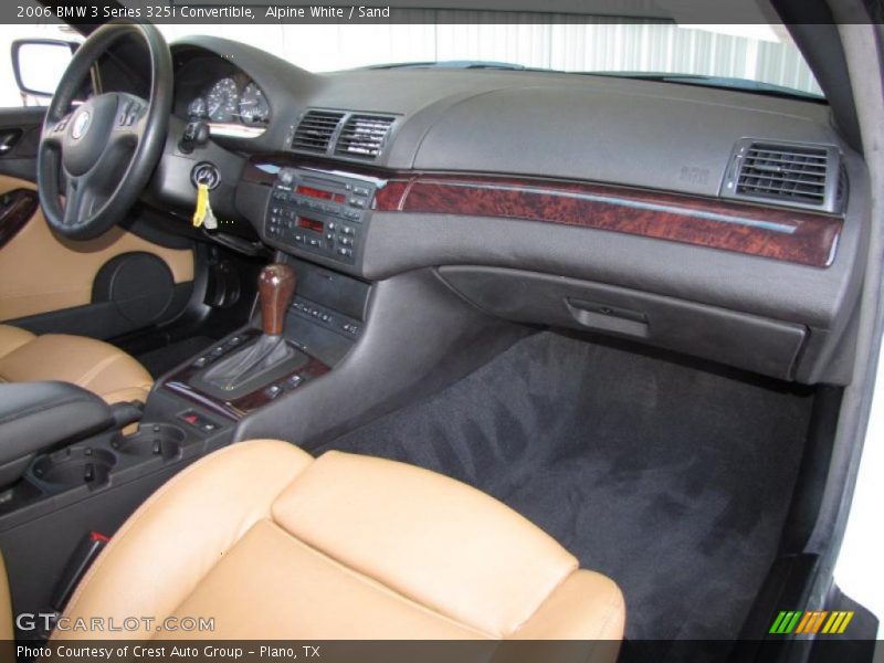 Alpine White / Sand 2006 BMW 3 Series 325i Convertible