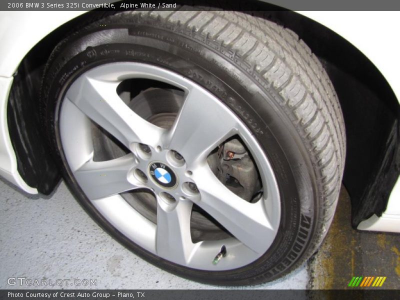 Alpine White / Sand 2006 BMW 3 Series 325i Convertible