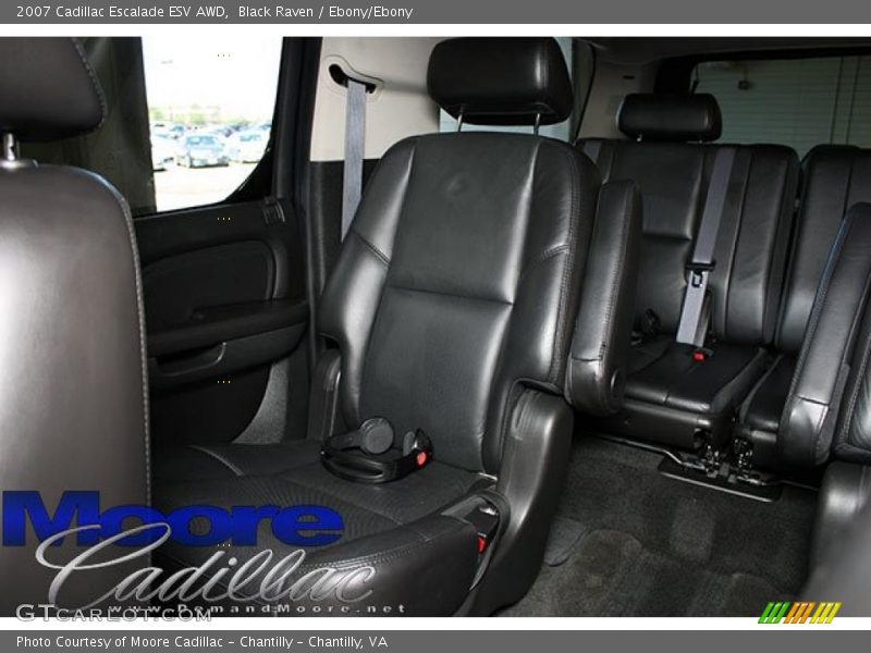 Black Raven / Ebony/Ebony 2007 Cadillac Escalade ESV AWD