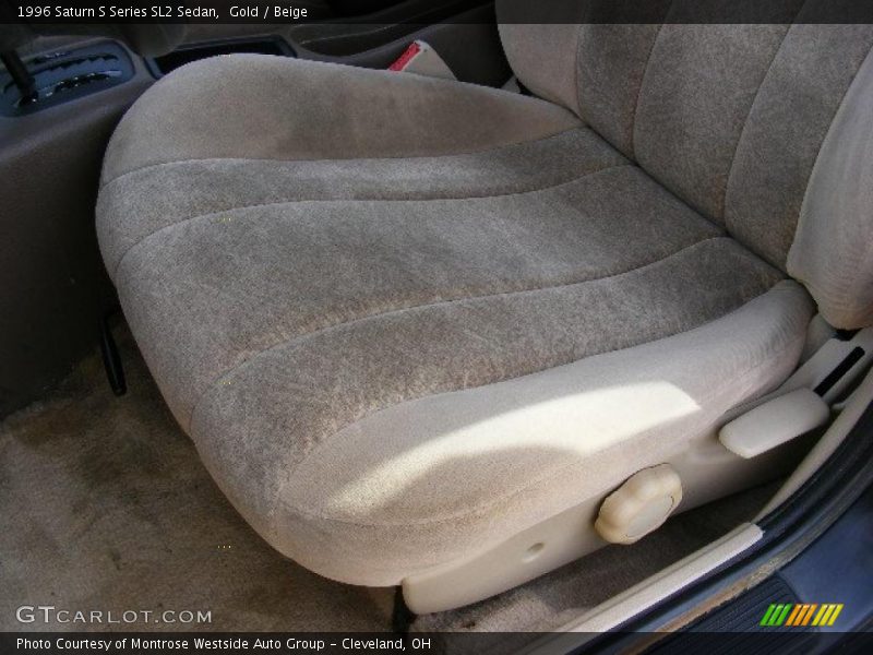 Gold / Beige 1996 Saturn S Series SL2 Sedan