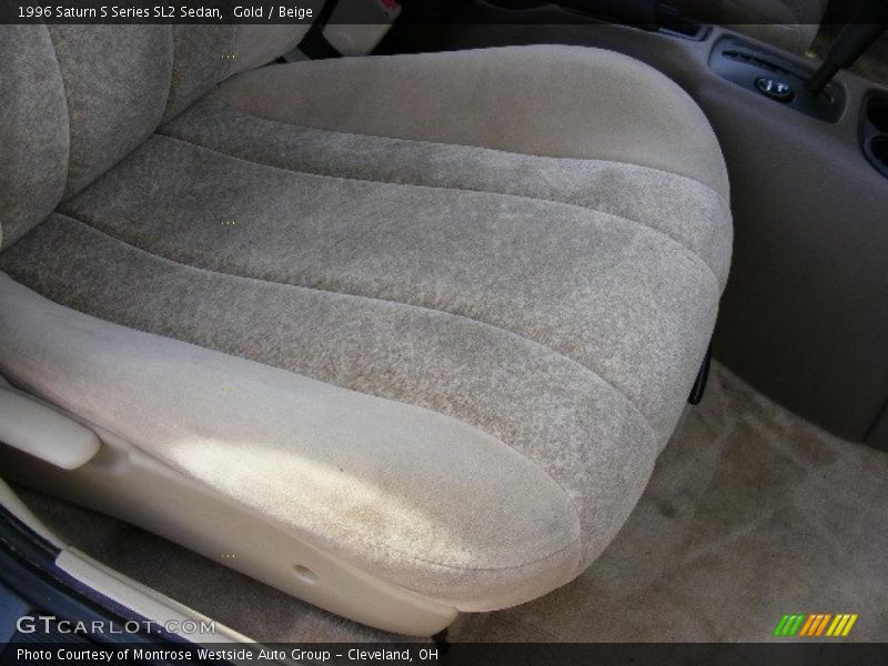 Gold / Beige 1996 Saturn S Series SL2 Sedan