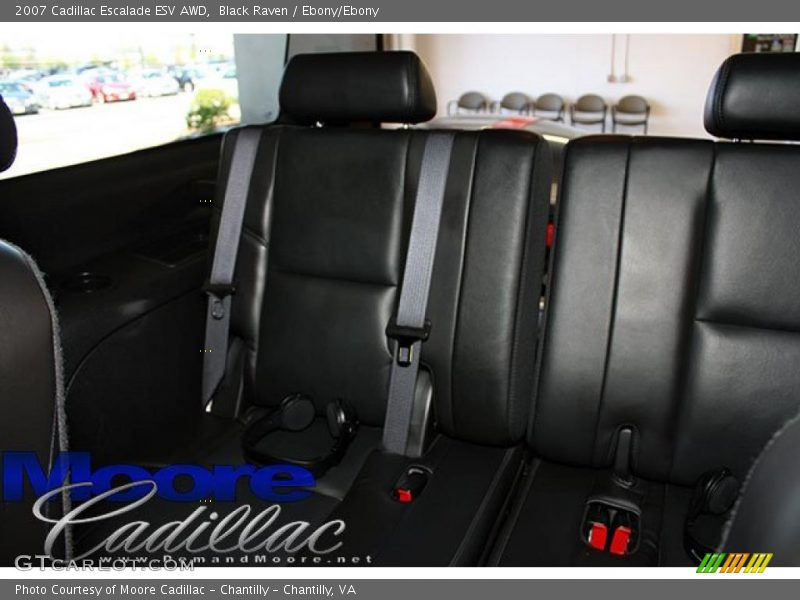 Black Raven / Ebony/Ebony 2007 Cadillac Escalade ESV AWD
