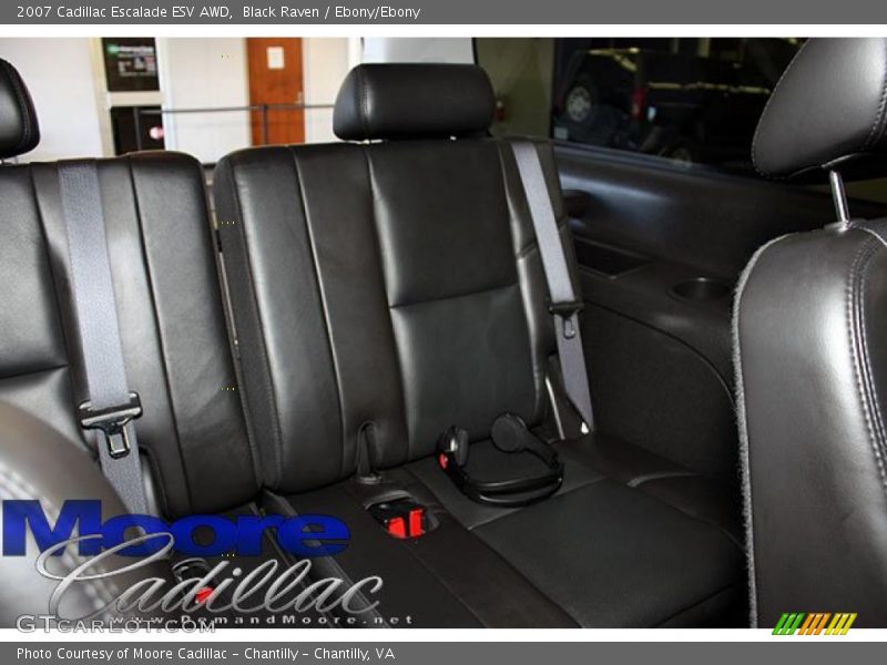 Black Raven / Ebony/Ebony 2007 Cadillac Escalade ESV AWD