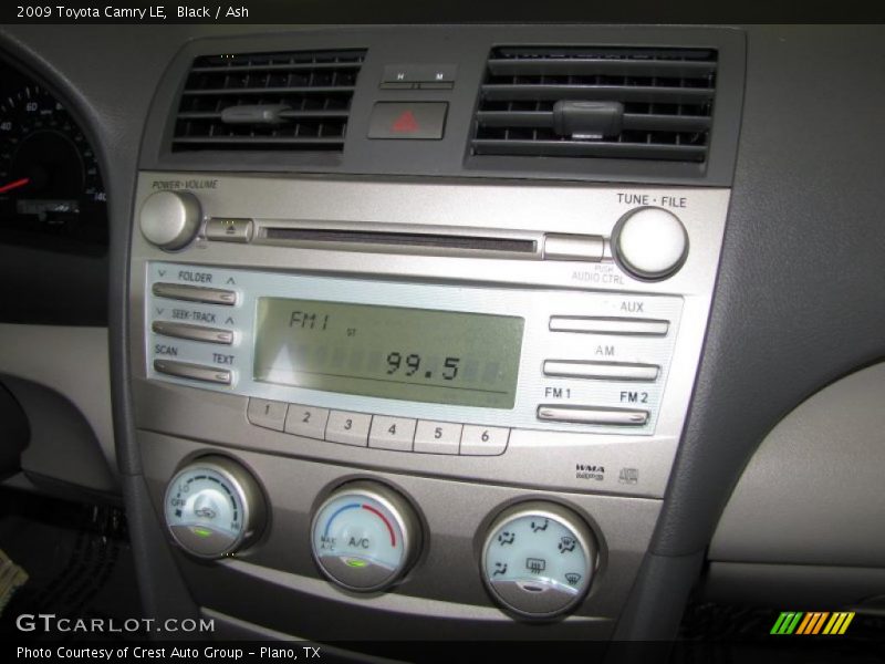 Black / Ash 2009 Toyota Camry LE