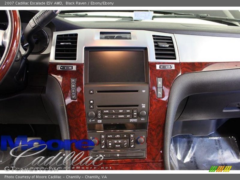 Black Raven / Ebony/Ebony 2007 Cadillac Escalade ESV AWD