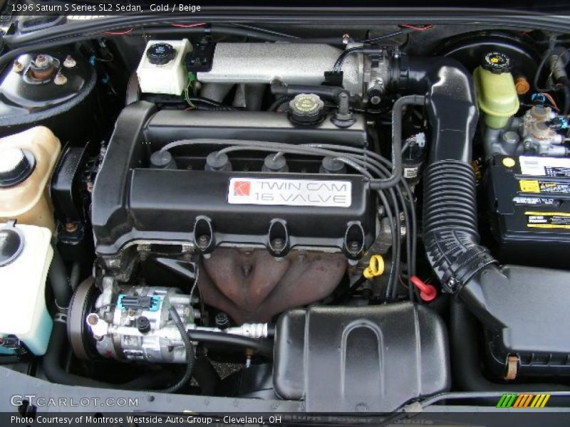 Gold / Beige 1996 Saturn S Series SL2 Sedan