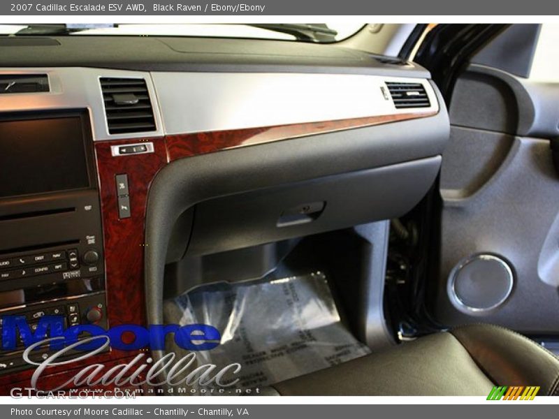 Black Raven / Ebony/Ebony 2007 Cadillac Escalade ESV AWD