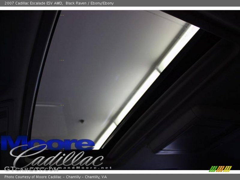 Black Raven / Ebony/Ebony 2007 Cadillac Escalade ESV AWD