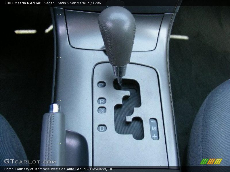 Satin Silver Metallic / Gray 2003 Mazda MAZDA6 i Sedan