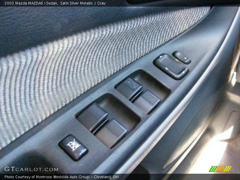 Satin Silver Metallic / Gray 2003 Mazda MAZDA6 i Sedan