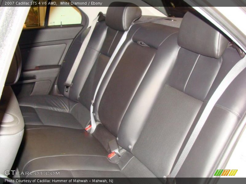 White Diamond / Ebony 2007 Cadillac STS 4 V6 AWD