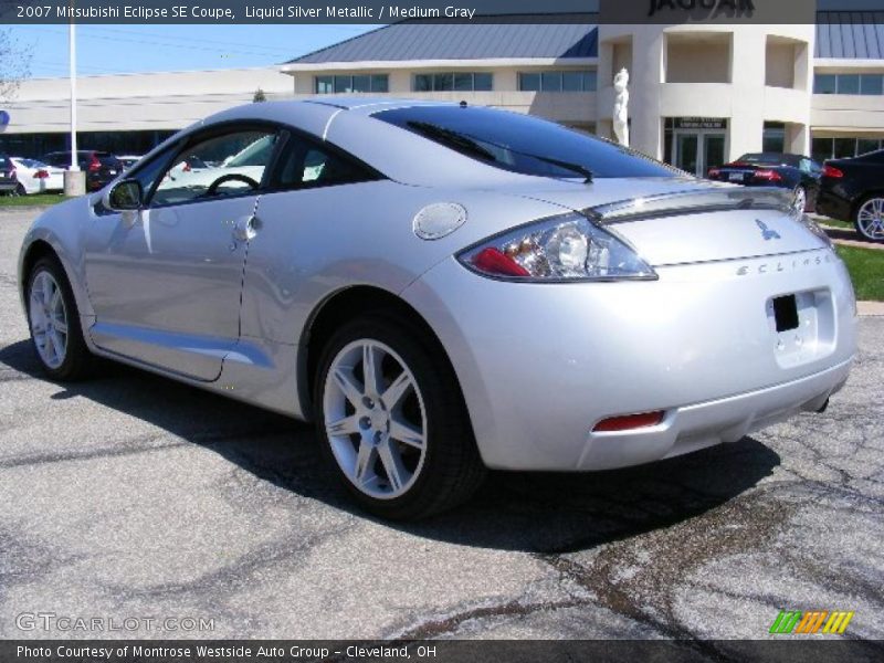 Liquid Silver Metallic / Medium Gray 2007 Mitsubishi Eclipse SE Coupe