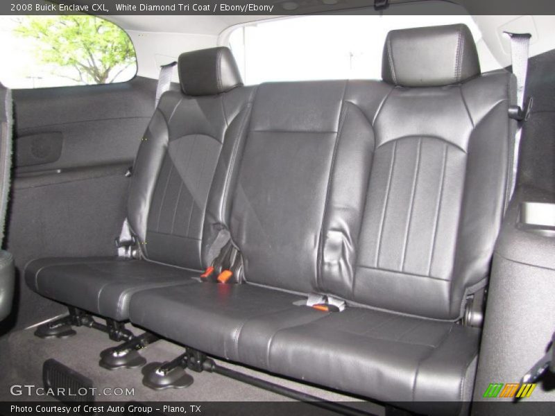 White Diamond Tri Coat / Ebony/Ebony 2008 Buick Enclave CXL