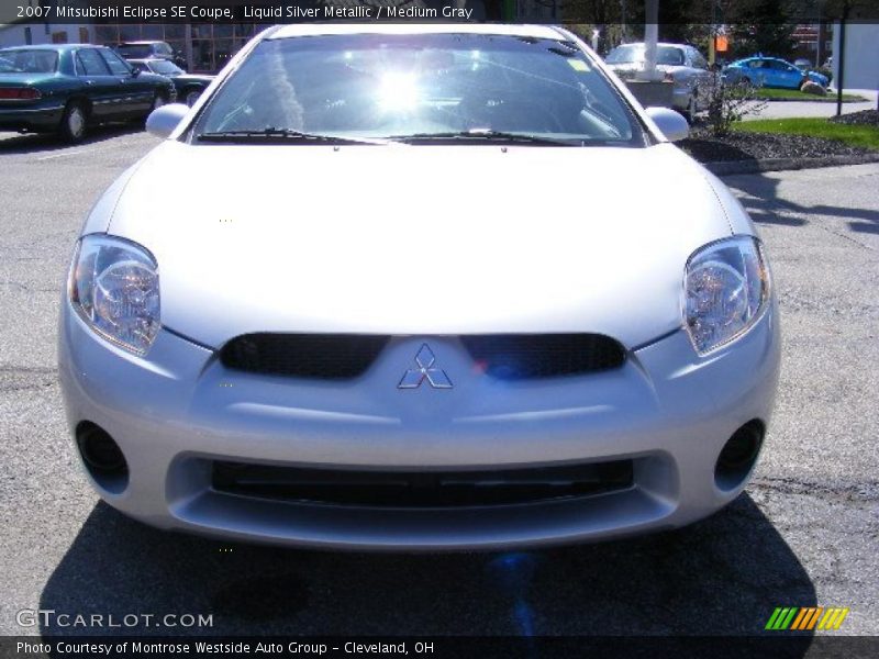 Liquid Silver Metallic / Medium Gray 2007 Mitsubishi Eclipse SE Coupe