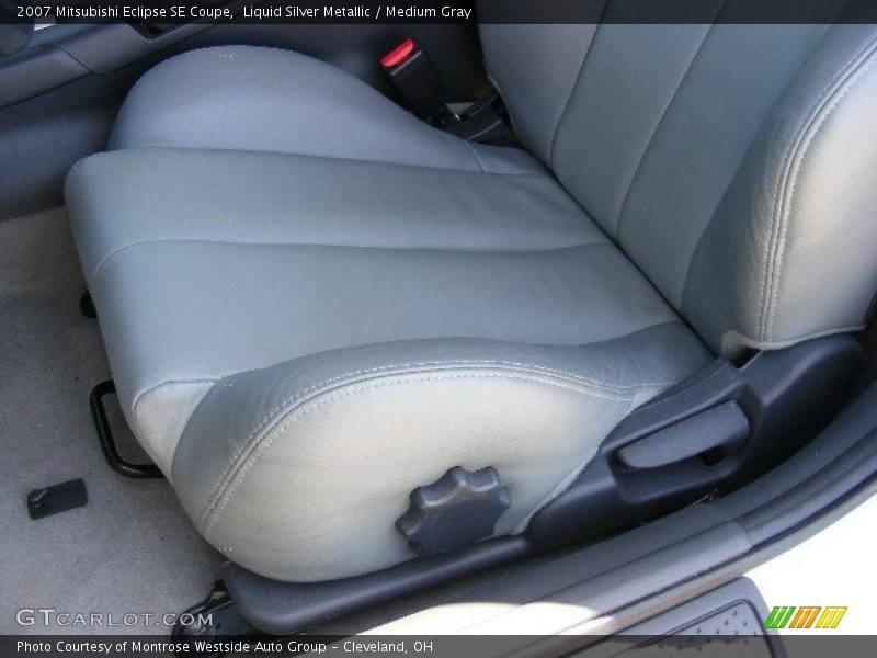 Liquid Silver Metallic / Medium Gray 2007 Mitsubishi Eclipse SE Coupe