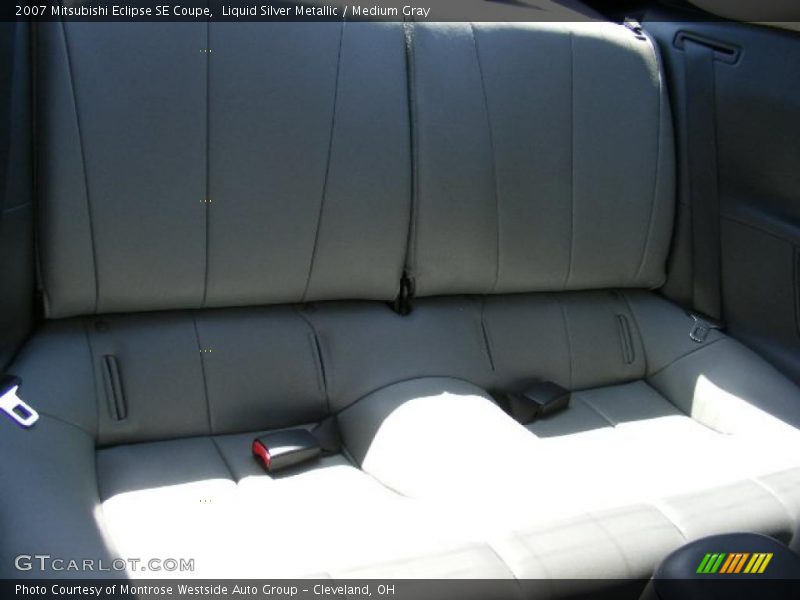 Liquid Silver Metallic / Medium Gray 2007 Mitsubishi Eclipse SE Coupe