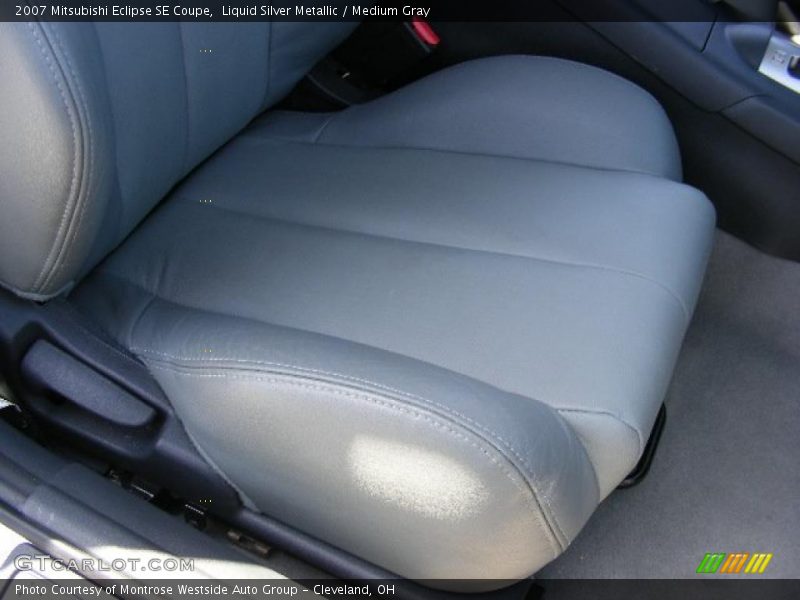 Liquid Silver Metallic / Medium Gray 2007 Mitsubishi Eclipse SE Coupe