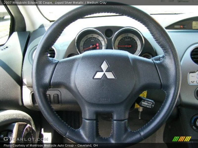 Liquid Silver Metallic / Medium Gray 2007 Mitsubishi Eclipse SE Coupe