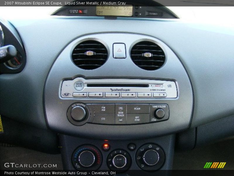 Liquid Silver Metallic / Medium Gray 2007 Mitsubishi Eclipse SE Coupe