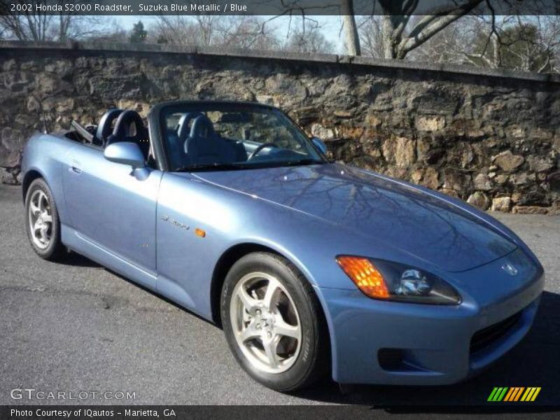 Suzuka Blue Metallic / Blue 2002 Honda S2000 Roadster