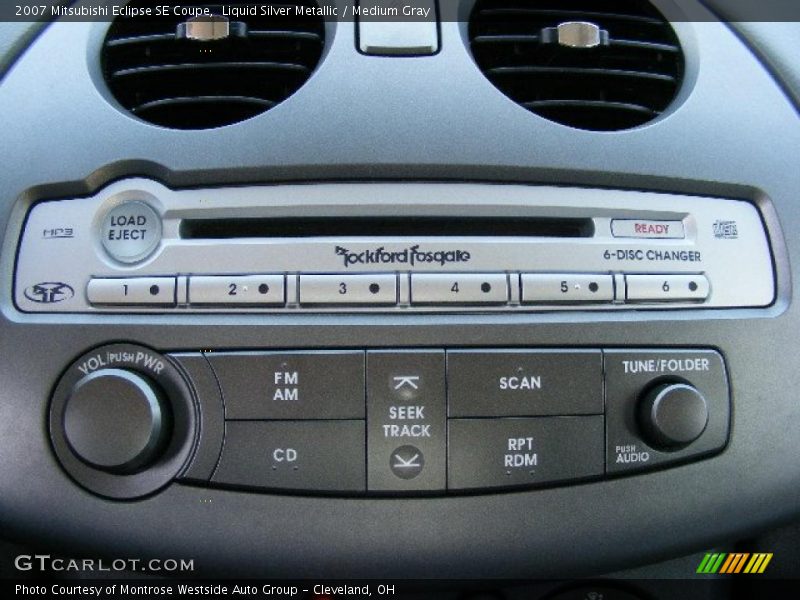 Liquid Silver Metallic / Medium Gray 2007 Mitsubishi Eclipse SE Coupe