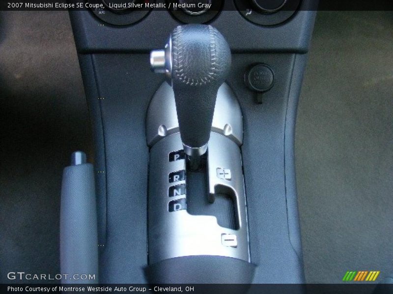 Liquid Silver Metallic / Medium Gray 2007 Mitsubishi Eclipse SE Coupe