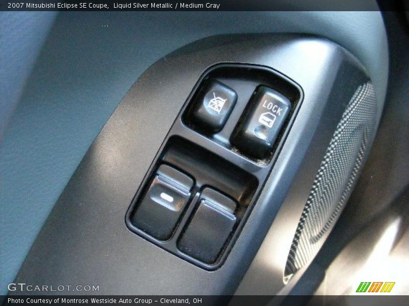 Liquid Silver Metallic / Medium Gray 2007 Mitsubishi Eclipse SE Coupe