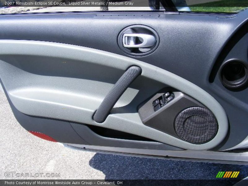 Liquid Silver Metallic / Medium Gray 2007 Mitsubishi Eclipse SE Coupe