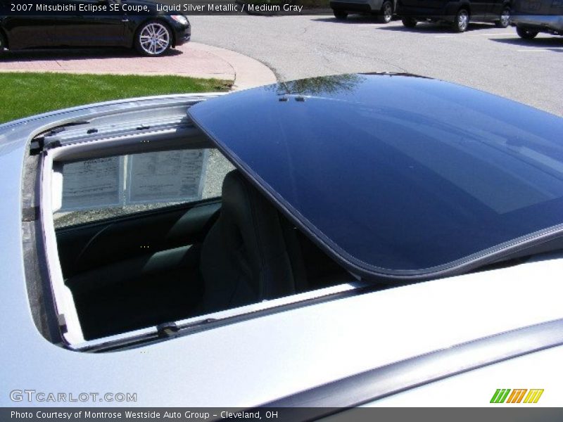 Liquid Silver Metallic / Medium Gray 2007 Mitsubishi Eclipse SE Coupe