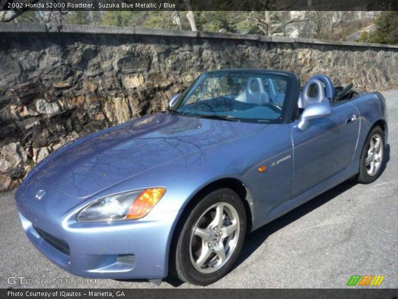 Suzuka Blue Metallic / Blue 2002 Honda S2000 Roadster
