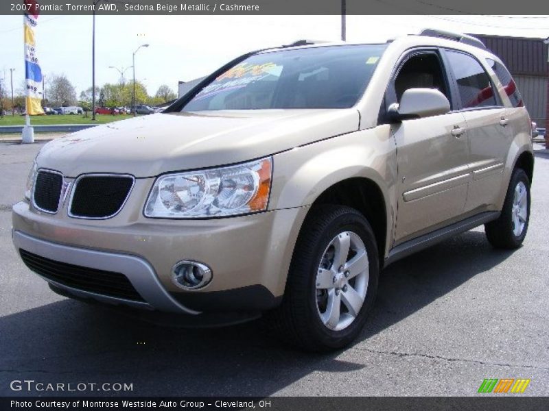 Sedona Beige Metallic / Cashmere 2007 Pontiac Torrent AWD