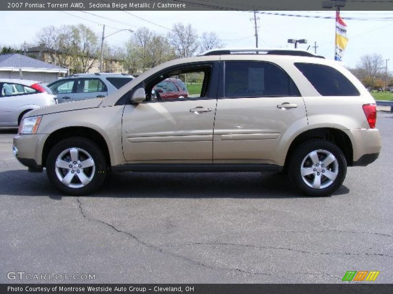 Sedona Beige Metallic / Cashmere 2007 Pontiac Torrent AWD